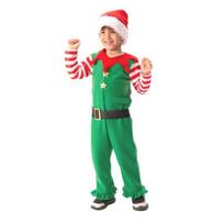 Kalėdinis kombinezonas kostiumas vaikams Meduolių žmogus/Kalėdų Senelis/Žalias elfas Cosplay apranga Unisex pliušinis bodis Helovinui, Kalėdoms, karnavalui, festivaliui XL žalia