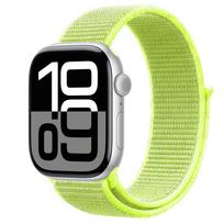 Nailono kilpinis dirželis Apple Watch apyrankėms 46mm 44mm 40mm 41mm 45mm 42mm Originalus dirželis iWatch Series 11 10 SE 9 8 Ultra 3 49mm 44mm 45mm 46mm black