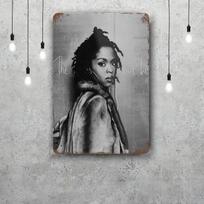 Lauryn hill Dekoro Plakatas Vintažinis Skardos Ženklas Metalo Ženklas Dekoratyvinė Plokštelė Pub Barui Vyro Urvui Klubui Sienos Dekoras 20x30cm（7.8x11.8inch）