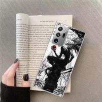 Anime Deth Note Light Yagami Phone Case for Samsung A17 A37 A57 A54 A14 A24 A34 A07 A04S A02S A12 A22 A32 A52S A16 A26 A36 A56 A Samsung A26 5G gray