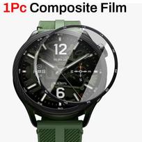 Screen Protector for Xiaomi Watch S5 3D Curved Screen Protector Ultra-HD Full Cover Hydrogel Protective Film for Xiaomi Watch S5 gray