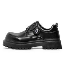 Elastic Band Parkside Sneakers 44 Size Casual Men's Shoes Daily Sneekers Sports Teniss Out Street Loofers New In Tenni 44 black