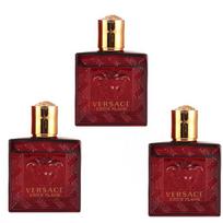 Versace Eros Fiery Love Vyriškas Intensyvus Kvepalų Rinkinukas Medžio Kvapo Kvepalai EDP 2218117 2218117-5ml buteliukas 3ps ruda