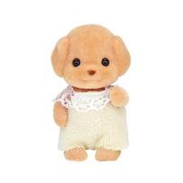 Sylvanian Families Doll Toy Poodle Baby I-113 ST Mark Certified 3 years older Dollhouse EPOCH beige