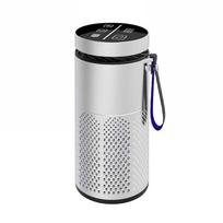 Xiaomi Smart Touchscreen Portable Car Air Purifier Filter Negative Ion Ozone USB Rechargeable Air Cleaner for Vehicle Home Office white