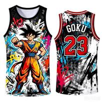 2026 Naujas Dragon Ball Z Goku Specialus Leidimas Krepšinio Džersis Suaugusiems Vyrams Krepšinio Sportinis Liemenė Vaikams Specialus Džersio Rinkinys 4XL red