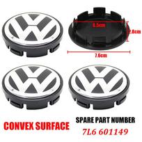 4 vnt. VW ratų centriniai dangteliai 56mm 65mm 70mm Ratų dangtelis Touran Golf 4 5 6 7 Polo Passat UTYTR B6 B7 CC 3D Premium Plus Pro Rinkinys NBGHY