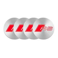 4 vnt. 56 mm automobilio ratlankio centrinis dangtelis Ženklelis Logotipas Emblema Lipdukas Ratlankio lipdukas Audi A3 A4 A5 A6 Q3 Q5 Q7 TT Automobilio priedai