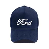 For Ford FOCUS Transit Fiesta Explorer Galaxy Ranger Mondeo Mk3 Edge Adjustable Outdoor Sport Hiking Fishing Hats Baseball Caps tamsiai mėlyna spalva