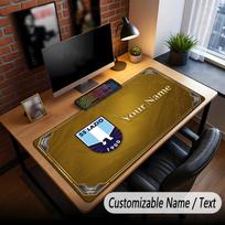 Large Mouse Pad Lazio FC Print Custom Name Text Desk Mat for Office Gaming 40cmx90cm