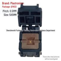 QFN32 to DIP32 Plastronics Test Socket with Board 0.5MM /32QN50S15050 Programming Adapter.