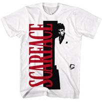 Mens Scar Face Tony Montana Lots O Light Cotton Casual Printed TShirt Crew Neck Short Sleeve TShirt  Gift Summer Unisex S white