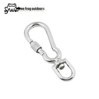 304 nerūdijančio plieno 8 formos besisukantis veržlės žiedas gyvūno pavadėlio jungčiai 6mm (Weight: 44g) white