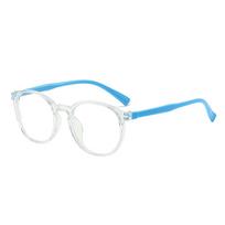 Kids Blue Light Blocking Glasses Silicone Frame Clear Lens for Computer Gaming Safety Eyewear Girl Boy white
