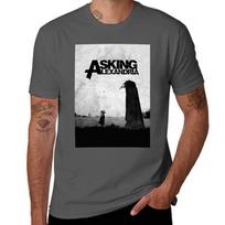 The Black Asking Alexandria Tshirt Cotton T Shirts Unisex 100 T Shirt Unisex Luxury Tshirt 2XL black