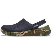 Crocs Literide Lightning Print Classic Clogs Unisex Footwear Black 206491-0C4 43-44 black