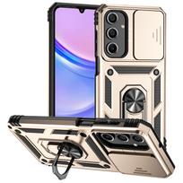 Military-Grade Rotating Phone Case with Car Mount for Samsung A16 & A15 A15 auksas