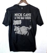 Nick cave and the Bad Seeds T shirt post punk S gray