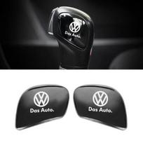 Volkswagen Pavarų Svirties Emblema Automobilio Pavarų Svirties Lipdukai VW Golf Polo GTI Scirocco ID.3 Passat Tiguan CC Jetta Touareg Touran gray