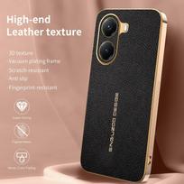 For POCO X7 X7 Pro  premium electroplated lychee-textured phone case that’s shockproof and fingerprint-resistant For POCO X7 juoda