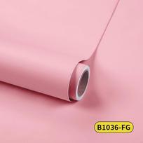 Neperšlampama lipni PVC plėvelė baldams, spintoms ir stalo paviršiams: Sticker, atrodantis kaip oda, keičiantis spalvą, apsauginis 40cm x 50cm (Continuous Length) pink