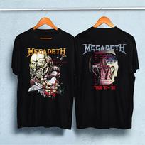 Vintage Megadeth Peace Sells Tour 1987 T-Shirt Megadeth T-Shirt Unisex T-Shirt XL white
