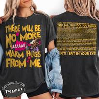 Prepotente No More Warm Hugs Two-Sided Dungeon Crawler Carl Graphic Tee XL brown