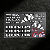 HONDA lipdukai Motociklo lipdukas Automobilio kėbulo, buferio, langų, motociklo, nešiojamojo kompiuterio, sienų vinilinė lipdukas Automobilio tiuningo priedai 30x40cm