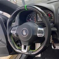 Volkswagen VW Golf 6 GTI MK6 VW Jetta GLI Golf R20 Tiguan R-Line odos pynimo vairo dangtelis Apsauginis aksesuaras style9