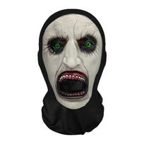 3D Horror Face Print Mesh Balaclava, Novelty Prank Realistic Cosplay Mask for Adults, 2027 New Year Halloween Party Props