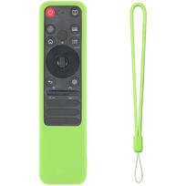 Precisions Silicone TV Remotes Protectors Case for MR25GA With AntiSlip Texture And Multiple Color Option raudona