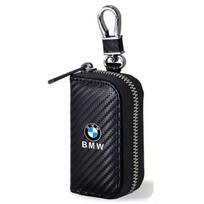 Prabangus anglies pluošto odinis automobilio rakto dėklas BMW X1 X2 X3 X5 X4 X6 X7 G30 G20 G32 G11 G12 F40 F30 F20 F10 F34 F07 juoda