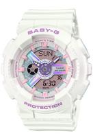 CASIO Baby-G BA-110FH-7AJF Analog-Digital Watch, Dreamy Fantasy Design, Women's, 10 ATM Water Resistant gray