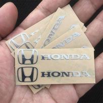 3D Metalinis Lipdukas Ženklelis Automobilio Interjero Dekoracijos Lipdukai Aksesuarai Honda Mugen Power Civic Accords CRV Hrv Jazz CBR VTEC VFR gray