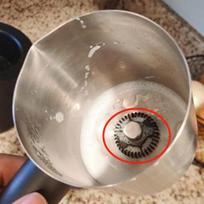 Whisk Replacement Milk Frother Spare Part for Keurig Kcafé Cappuccino Latte gray