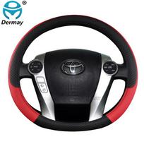 skirta Toyota Prius 30 20 Prius V UI48 Prius C Prius Prime Automobilio Vairo Dangtelis PU Oda Neslystantis Automobilio Aksesuarai raudona