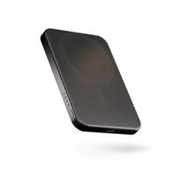 Zens Slim Qi2 Aluminum Powerbank - Magnetic Powerbank 5000 Mah Compatible with Magsafe and Qi2 (Black)