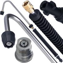 Long Angle Lance for Karcher K2-K7 Washer, Gutters, Wheel Arches, Power Nozzle Kit 160 Bar