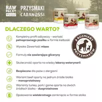 VETEXPERT Raw Paleo Cabanossi Game Mini - skanėstas šuniui - 100g