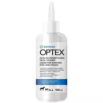 EUROWET Optex - skystis akių valymui šunims ir katėms - 100 ml