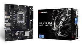 Pagrindinė plokštė Biostar H610MHP2.0 (Intel H610, LGA1700, Micro-ATX) – Outlet, atnaujinta (refurbished), gera būklė