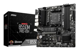 Pagrindinė plokštė MSI B550MPRO-VDH (AMD B550, SAM4, Micro-ATX) – Outlet, išpakuota prekė, gera būklė