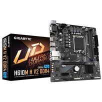 Pagrindinė plokštė Gigabyte H610MHV2DDR4 (Intel H610, LGA1700, Micro-ATX) – Outlet, gera būklė