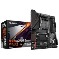 Pagrindinė plokštė Gigabyte B550AORUSPROV2 (AMD B550, SAM4, ATX) – Outlet, gera būklė