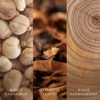 WoodWick Iris Woods vaško žvakė Elipsė Medienos Ruda 1 vnt