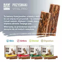 VETEXPERT Raw Paleo Vital Pro Arthro Beef Mini Mono - skanėstas šuniui - 100g