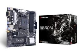 Pagrindinė plokštė Biostar B550MX/EPRO (AMD B550, SAM4, Micro-ATX) – Outlet, išpakuota prekė, gera būklė