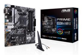 Pagrindinė plokštė ASUS PRIMEB550M-AWIFIII (AMD B550, SAM4, Micro-ATX) – Outlet, išpakuota prekė, gera būklė