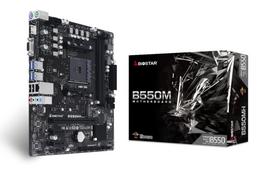 Pagrindinė plokštė Biostar B550MH (AMD B550, SAM4, Micro-ATX) – Outlet, išpakuota prekė, gera būklė