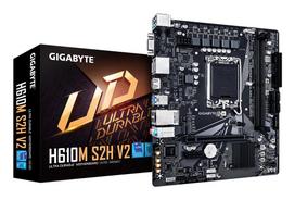 Mainboard|GIGABYTE|1xNumber of M.2 (M) slots|1xPCI Express x16 slots|1xPCI Express x1 slots|micro ATX|Intel H610 Express|On-board graphics card Yes|2x